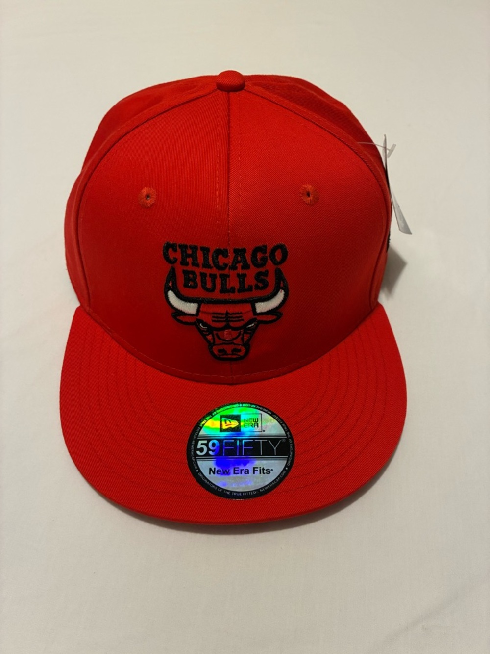 New Era Chicago Bulls Red Fitted Hat